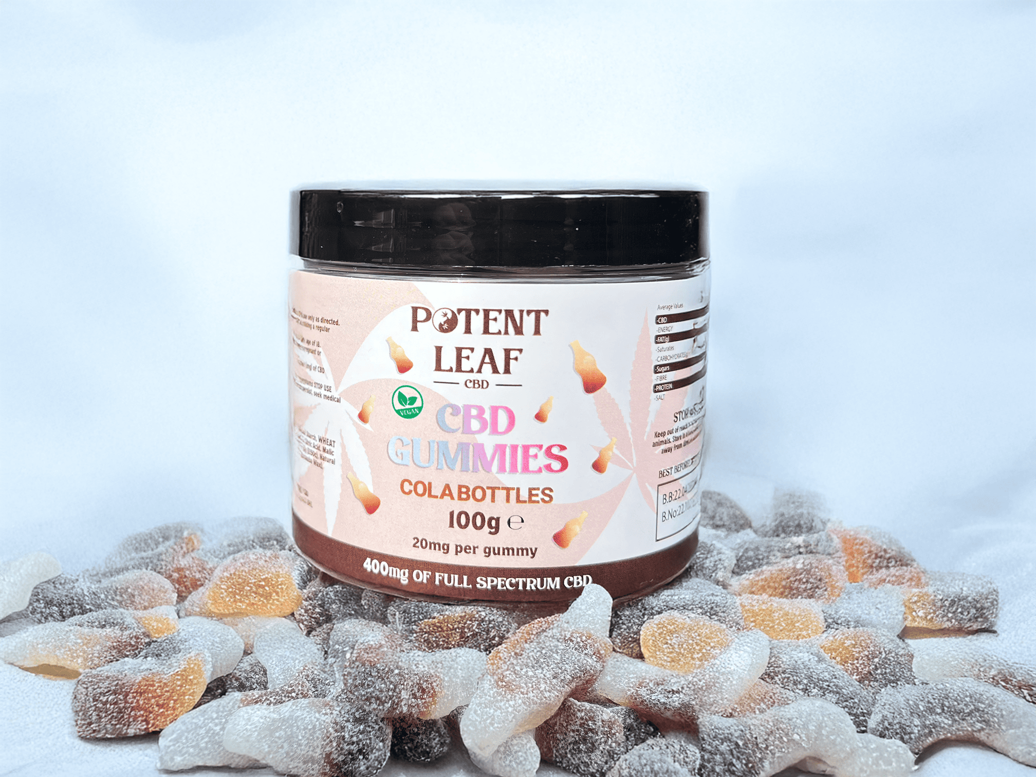 CBD Cola Bottle Gummies Image Two