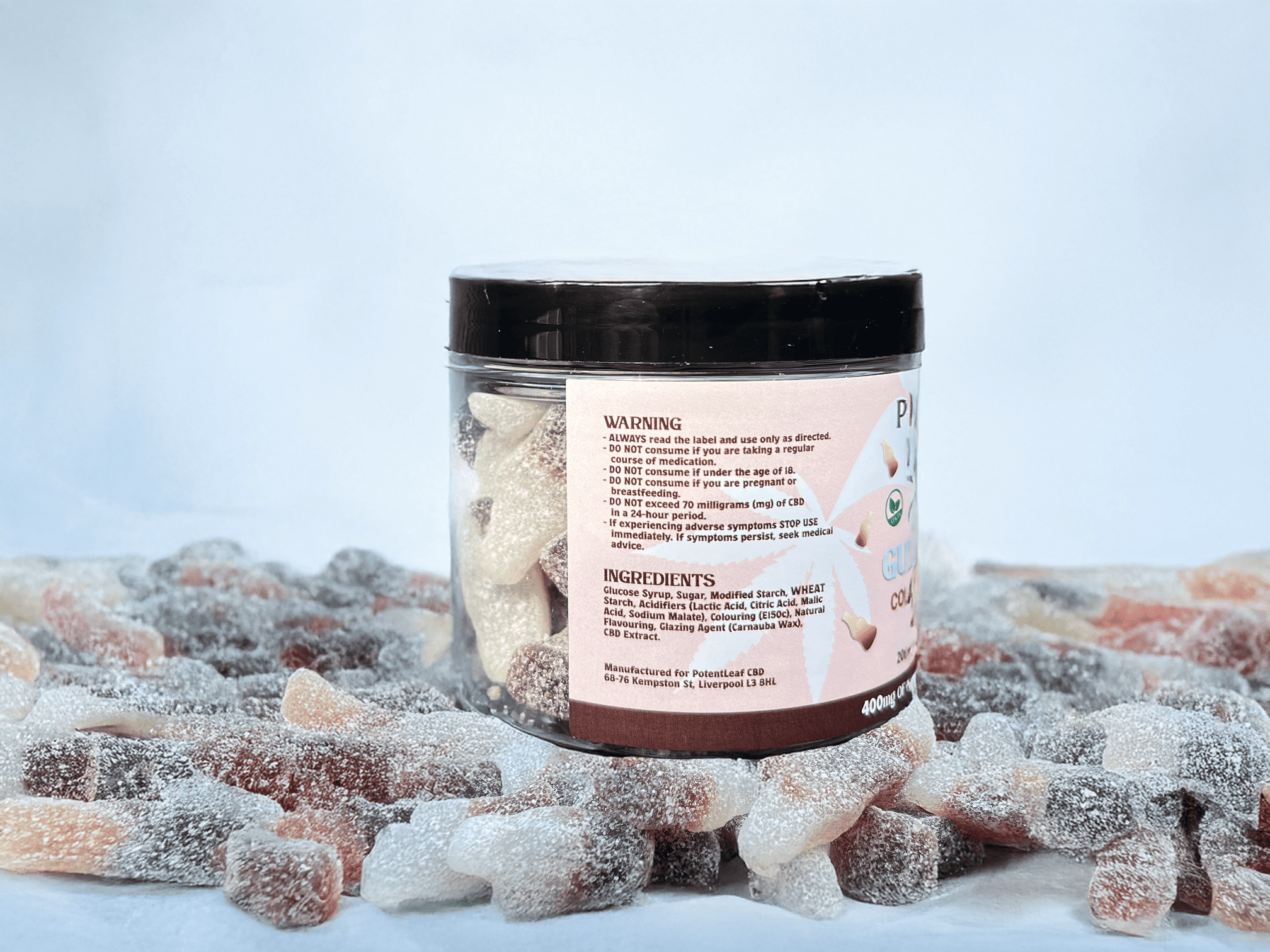CBD Cola Bottle Gummies Image Four